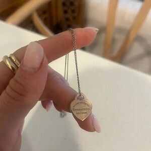 Return to Tiffany Rose gold necklace